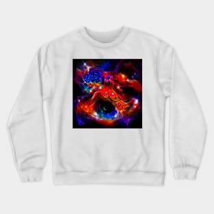 Psychedelic Galaxy Crewneck Sweatshirt